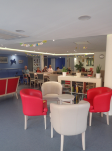 Salle de vie commune